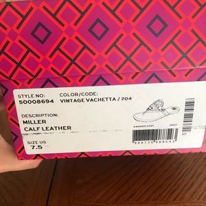 Tory Burch Vintage Vachetta Miller Sandals